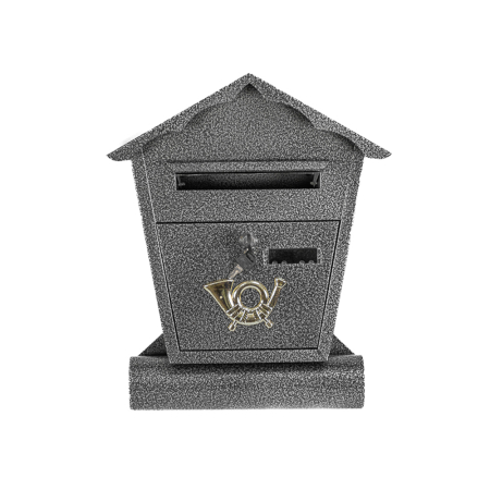 Поштова скринька PROFIT M СП 4 старе срібло антик