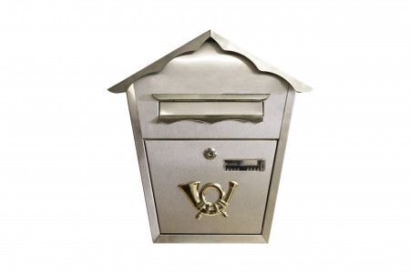 Mailbox Profit M CP 1 stainless steel