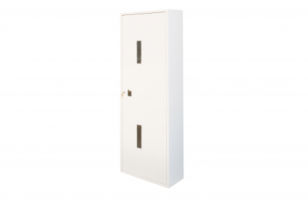 Fire cabinet Profit M SHPN - 4 of white color with a back wall