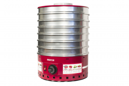 Електросушарка для овочів і фруктів Profit M ЕСП 02 820вт. 20л.Пурпурно-червоного кольору.